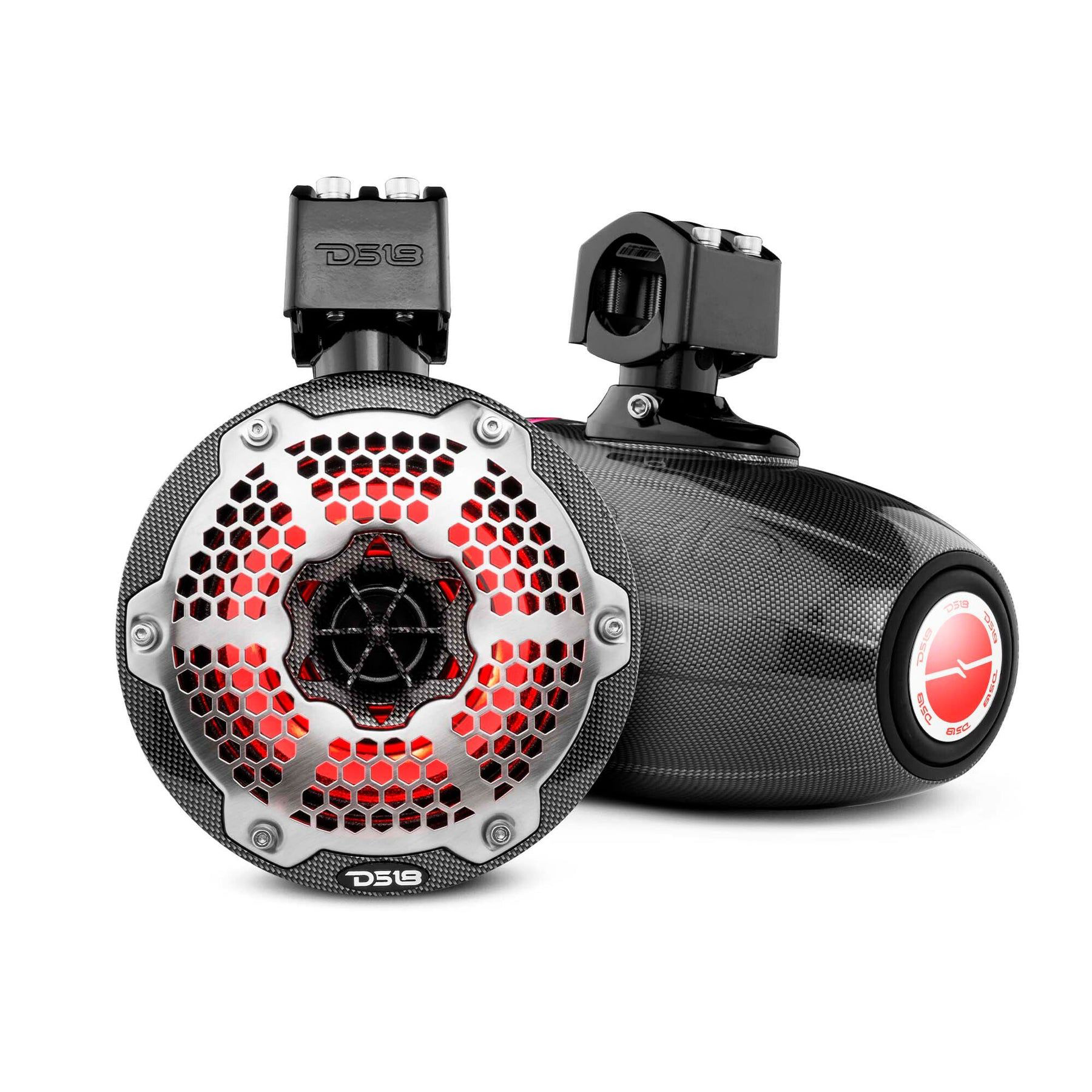 DS18 HYDRO CF-X6TPNEO 6.5'' Marine Water-Resistant Wakeboard Tower ...